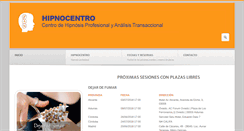 Desktop Screenshot of hipnocentro.com